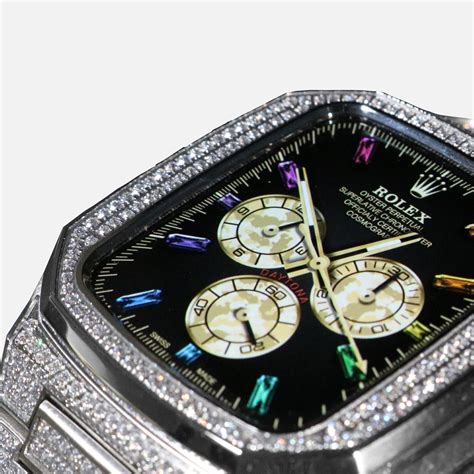 bustdown apple watch